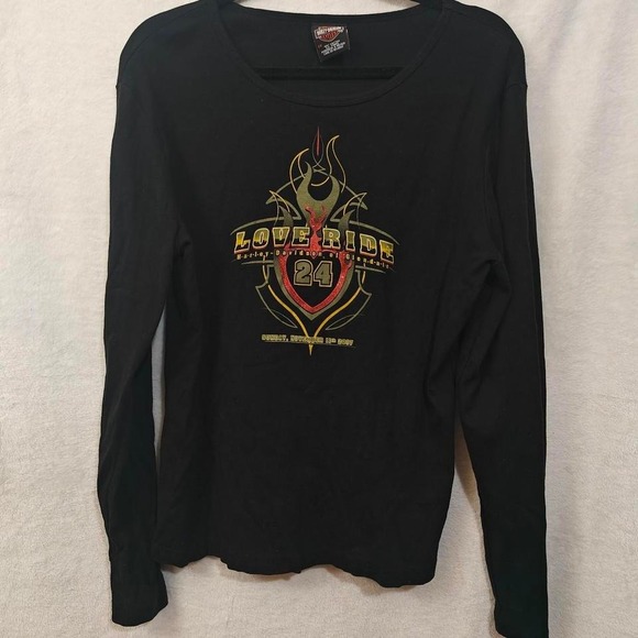 Harley Davidson Tops - Harley Davidson love ride tee‎
